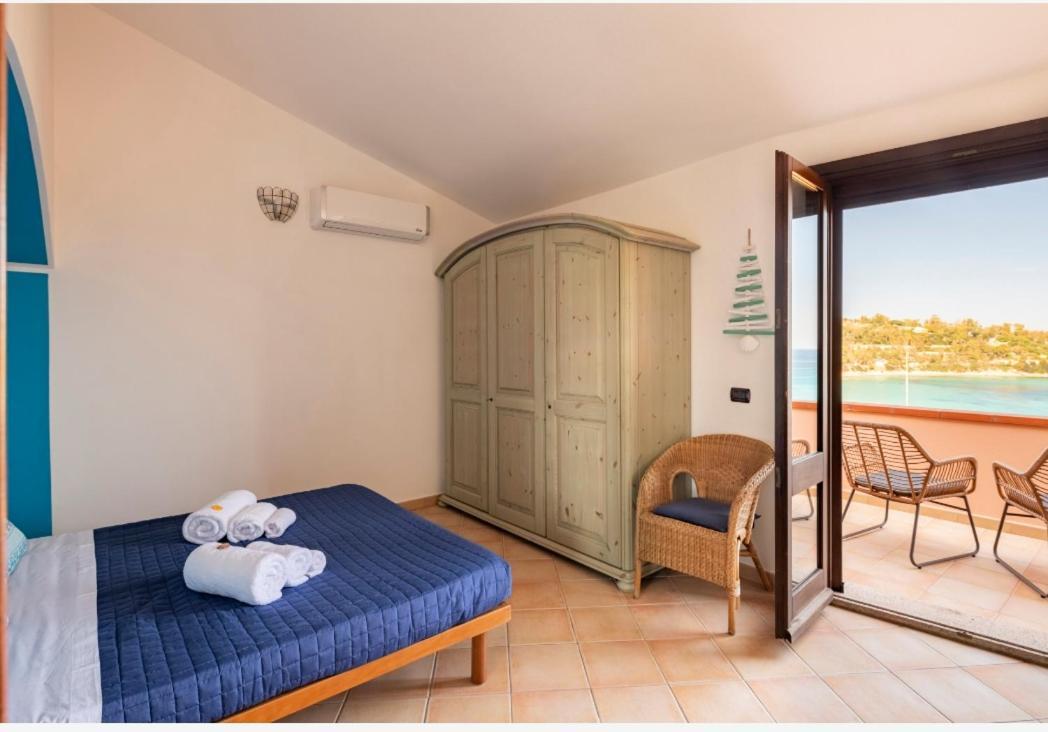 porto frailis Arbatax casa vista mare Àrbatax Exterior foto