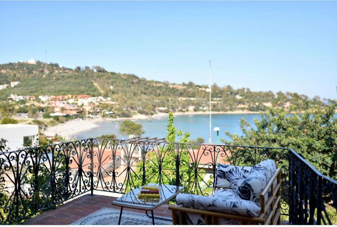 porto frailis Arbatax casa vista mare Àrbatax Exterior foto