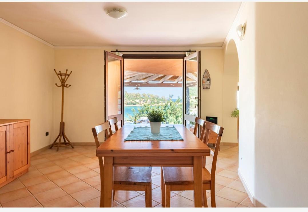 porto frailis Arbatax casa vista mare Àrbatax Exterior foto