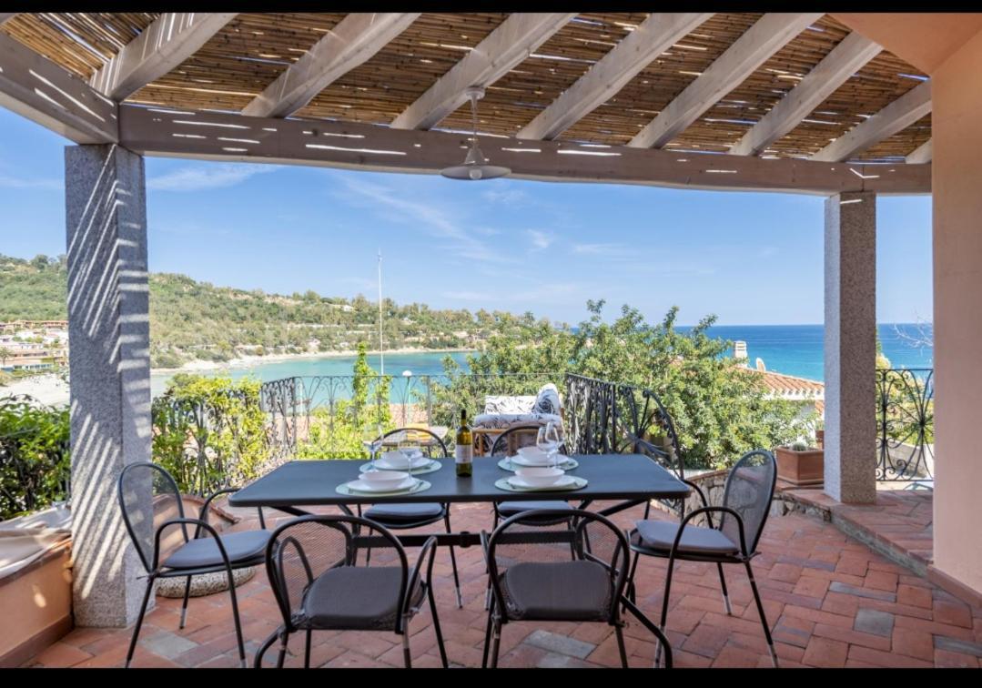 porto frailis Arbatax casa vista mare Àrbatax Exterior foto