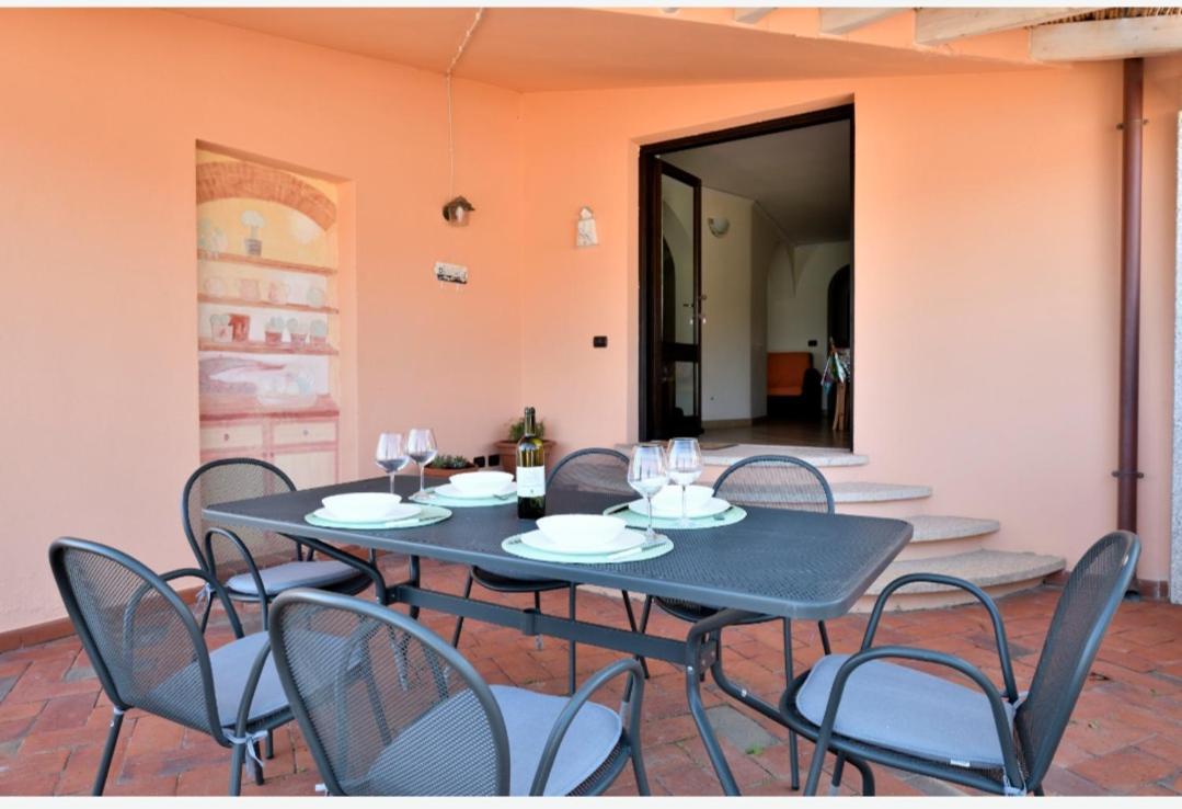 porto frailis Arbatax casa vista mare Àrbatax Exterior foto