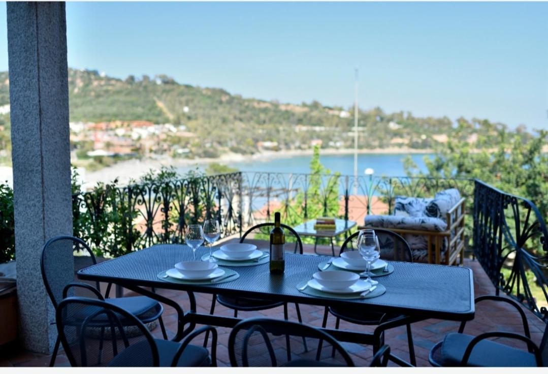 porto frailis Arbatax casa vista mare Àrbatax Exterior foto