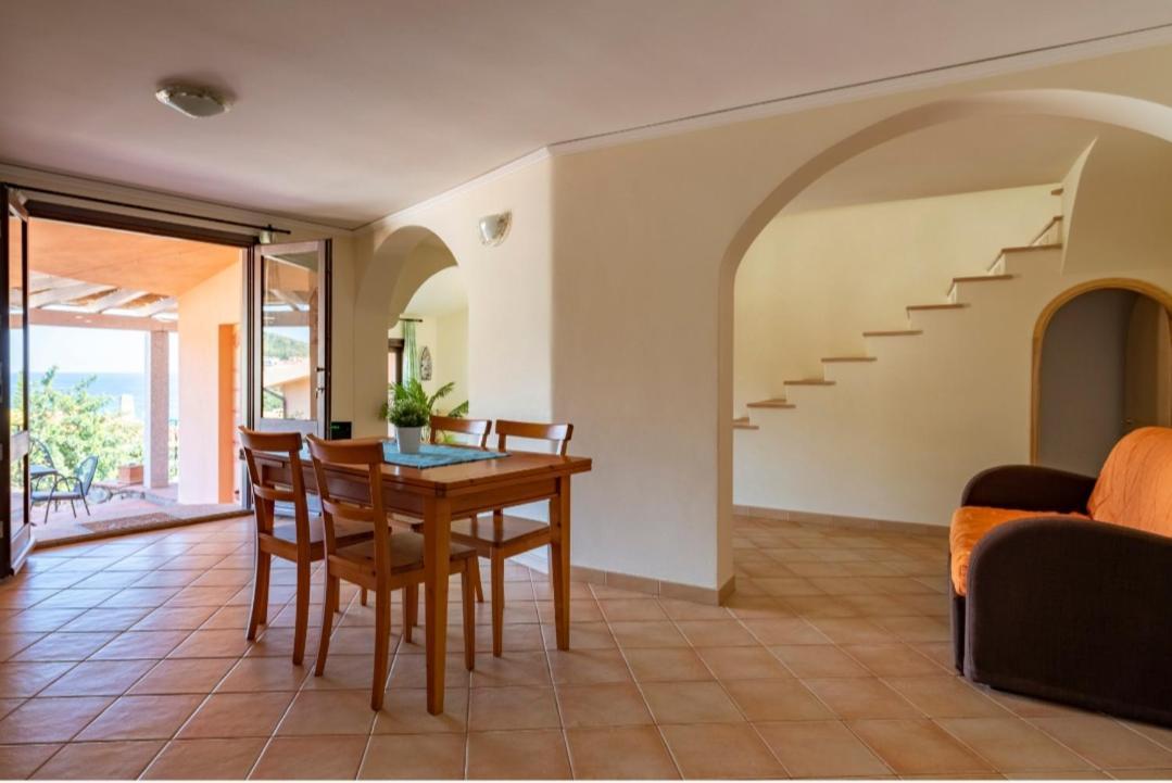 porto frailis Arbatax casa vista mare Àrbatax Exterior foto